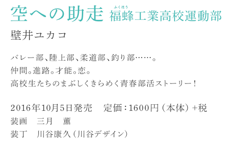 空への助走 福峰工業高校運動部 壁井ユカコ